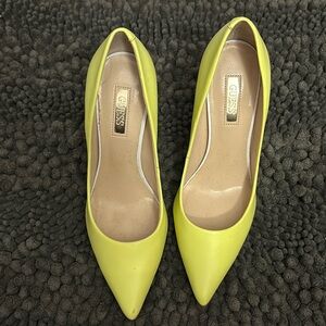 Guess neon heels